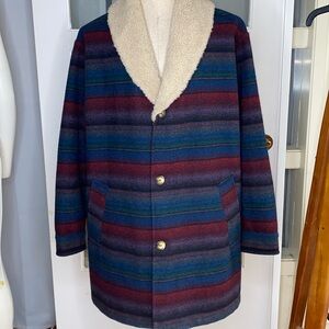 Pendleton High Grade Western Wear wool coat size 44 Large